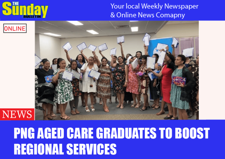 PNG aged care graduates to boost regional services