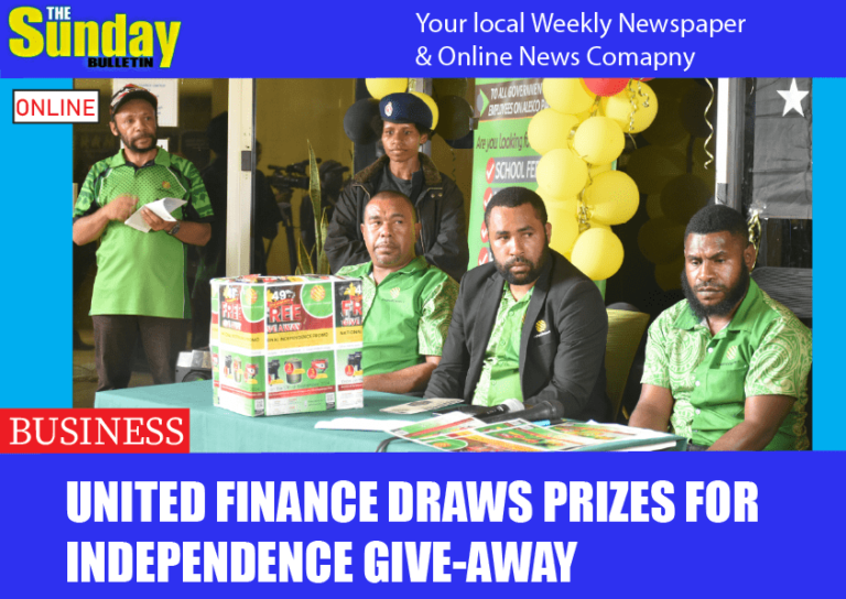 United Finance draws prizes for Independence Give-away