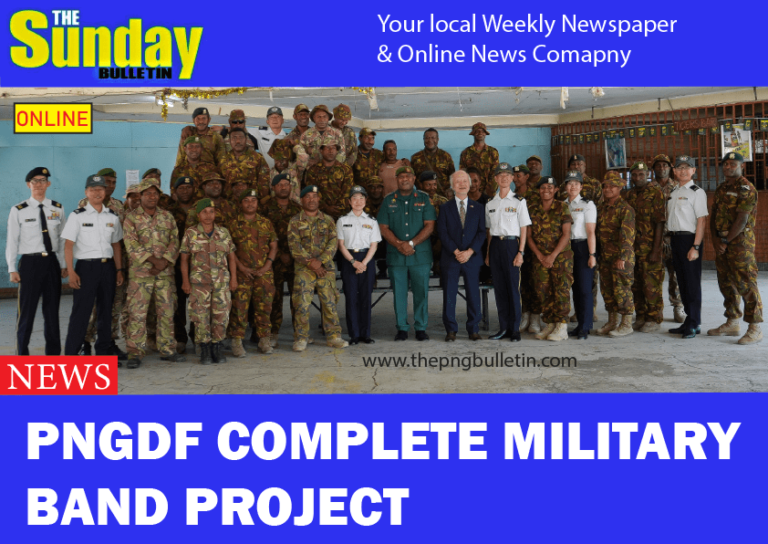 PNGDF complete military band project