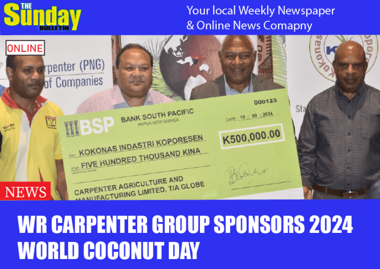 WR Carpenter Group sponsors 2024 World Coconut Day