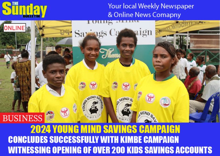 2024 Young Mind Savings Campaign concludes successfully with Kimbe campaign witnessing opening of over 200 Kids Savings Accounts