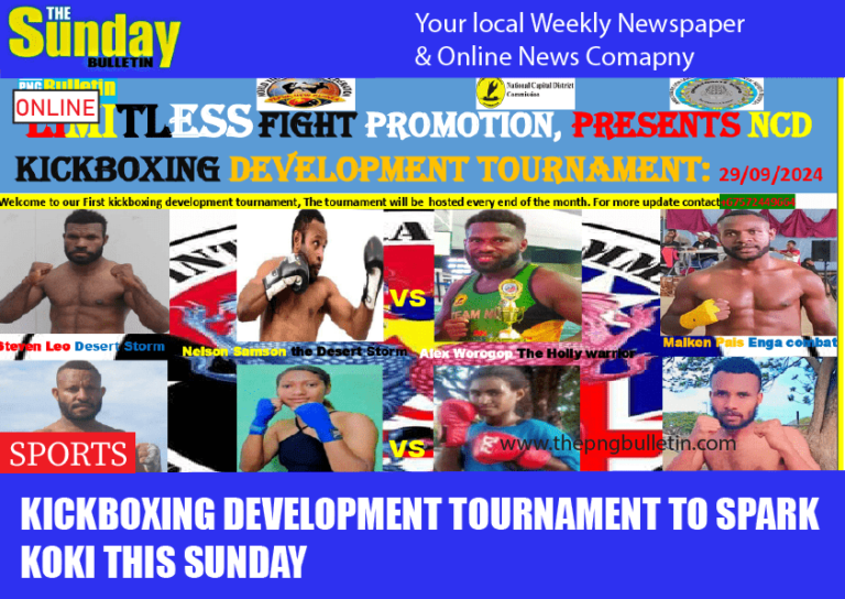 Kickboxing development tournament to spark Koki this Sunday