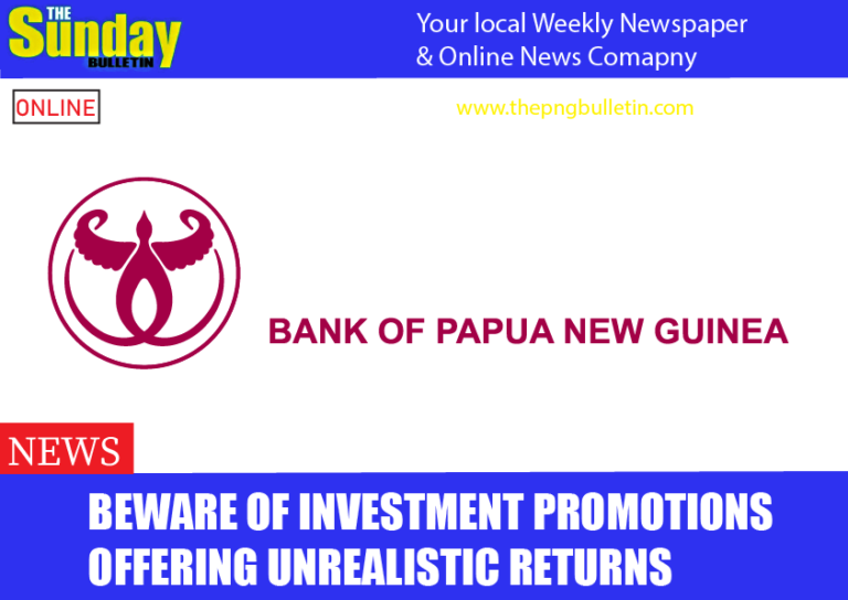 BEWARE OF INVESTMENT PROMOTIONS OFFERINGUNREALISTIC RETURNS