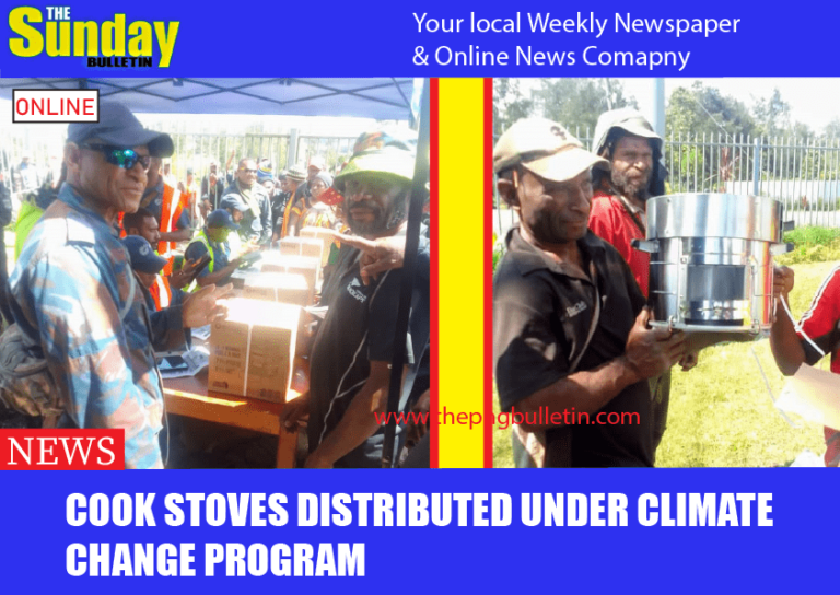 Cook stoves distributed under climate change program