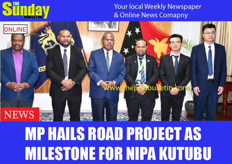 MP Hails Road Project as Milestone for Nipa Kutubu