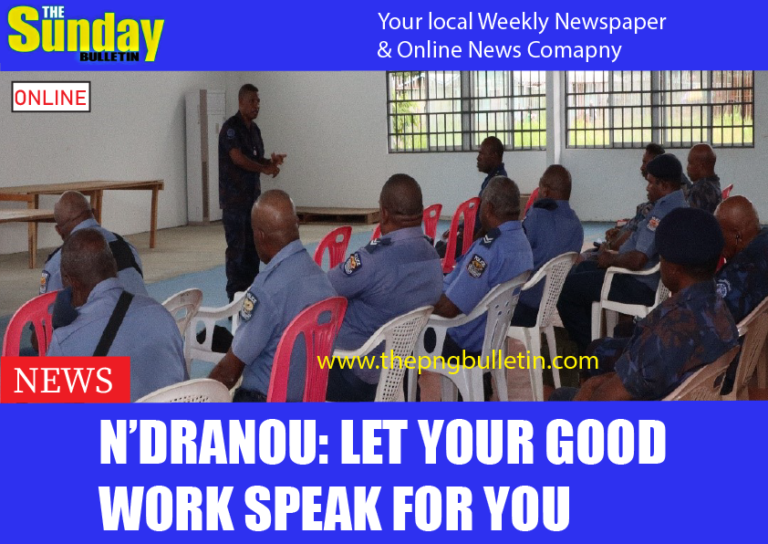 N’dranou: Let your good work speak for you