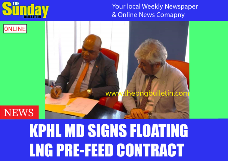 KPHL MD SIGNS FLOATING LNG PRE-FEED CONTRACT