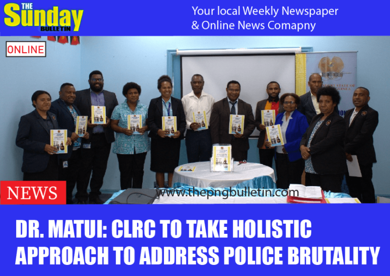 Dr. Matui: CLRC to take holistic approach to address police brutality