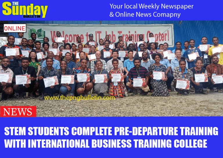 STEM students complete Pre-Departure training with International Business Training College