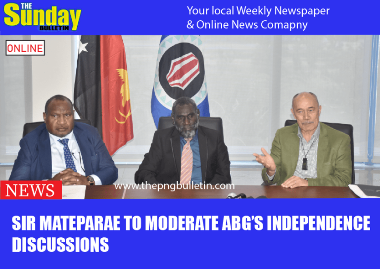 Sir Mateparae to moderate ABG’s independence discussions 