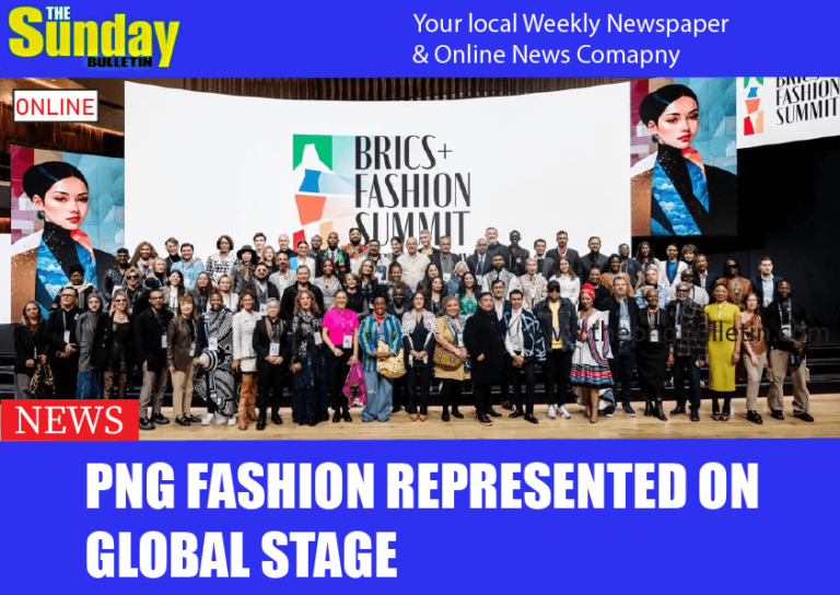 PNG Fashion represented on global stage