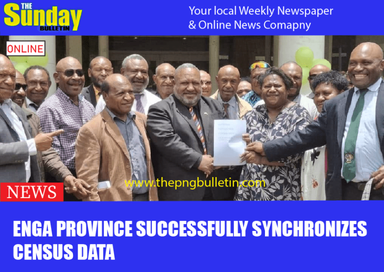 Enga Province Successfully Synchronizes Census Data