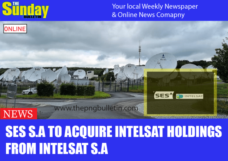 SES S.A to acquire Intelsat Holdings from Intelsat S.A