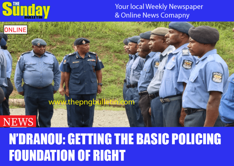 N’dranou: Getting the Basic Policing Foundation of Right