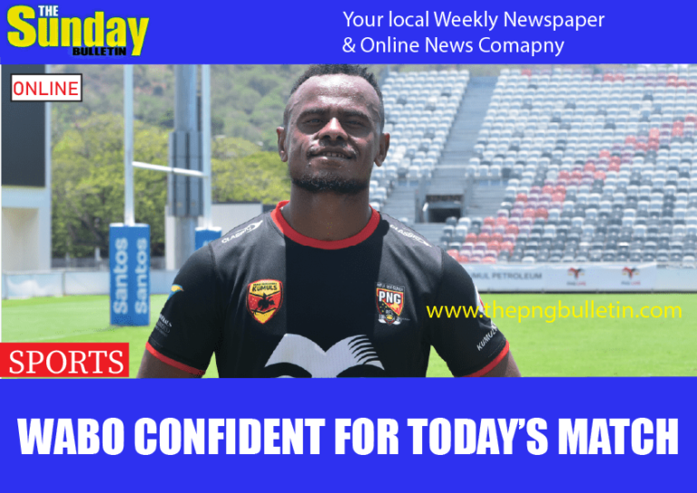 WABO CONFIDENT FOR TODAY’S MATCH 