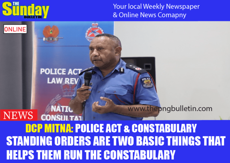 Police Act & Constabulary Standing Orders are two basic things that helps them run the Constabulary, says DCP Mitna