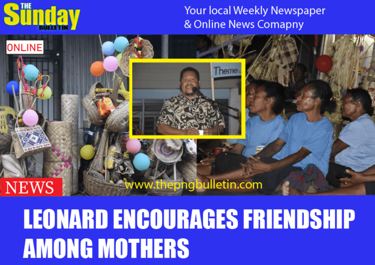 Leonard encourages friendship among mothers