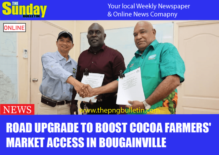 Road Upgrade to Boost Cocoa Farmers’ Market Access in Bougainville