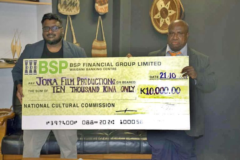 NCC GIVES K10, 000 TO SUPPORT PLESMAN FILM