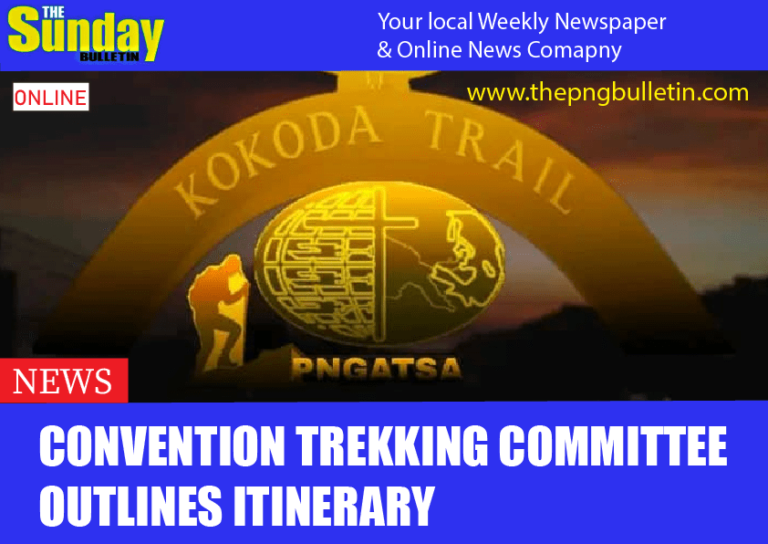 CONVENTION TREKKING COMMITTEE OUTLINES ITINERARY