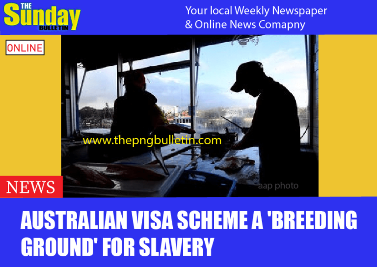 Australian visa scheme a ‘breeding ground’ for slavery