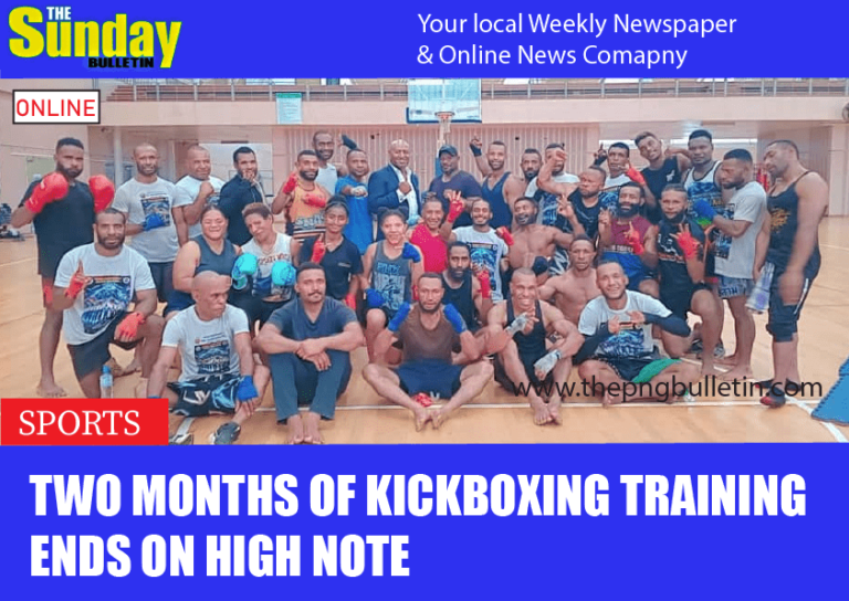 Two months of kickboxing training ends on high note