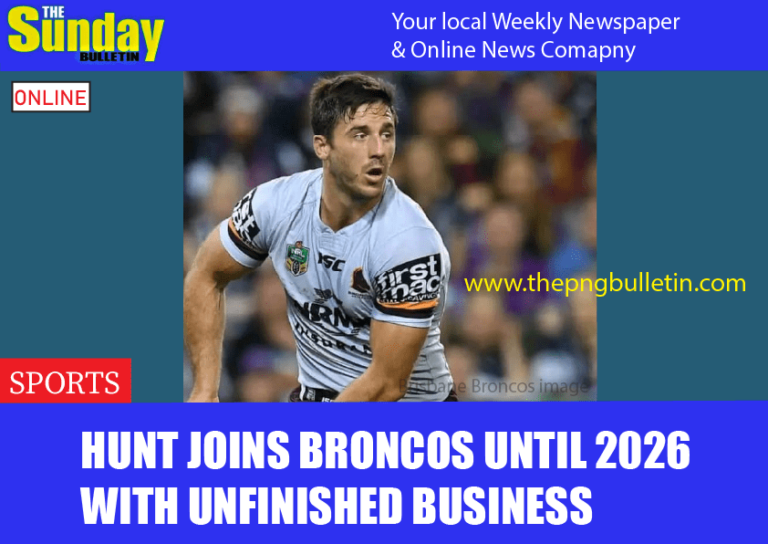 Hunt joins Broncos until 2026 with unfinished business