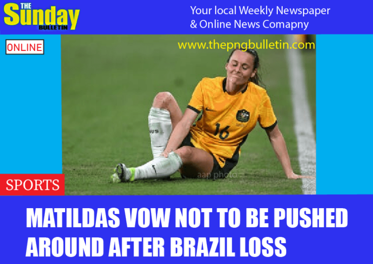 Matildas vow not to be pushed around after Brazil loss