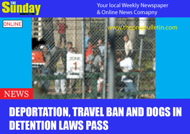 Deportation, travel ban and dogs in detention laws pass