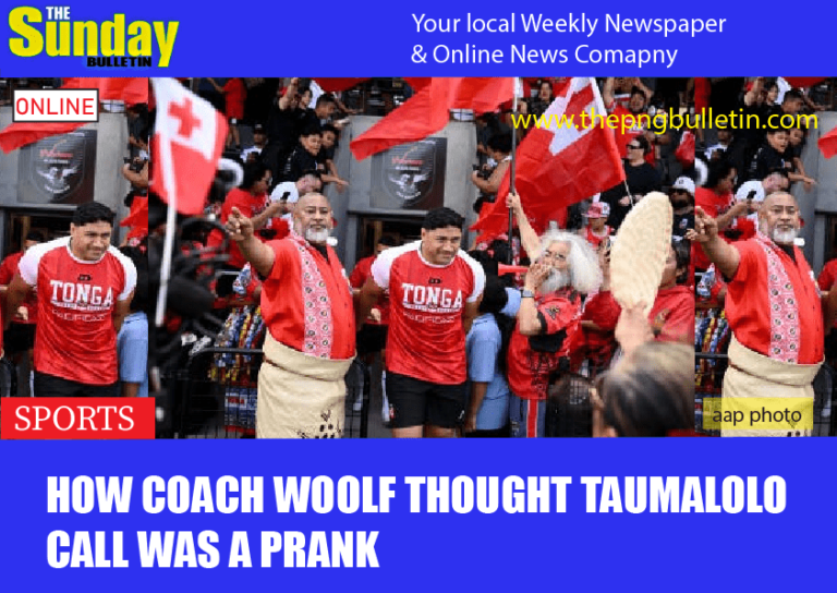 How coach Woolf thought Taumalolo call was a prank