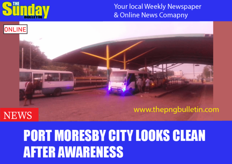 PORT MORESBY CITY LOOKS CLEAN AFTER AWARENESS