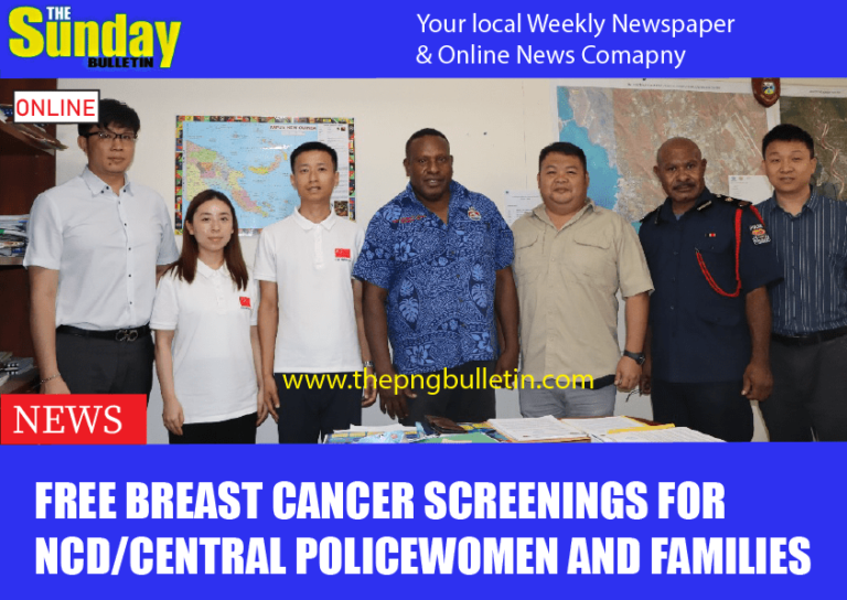 Free breast cancer screenings for NCD/Central policewomen and families