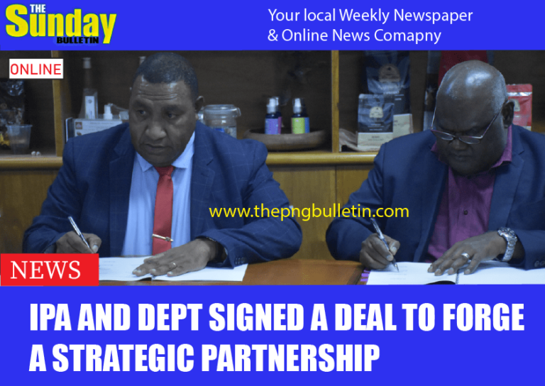 IPA and dept signed a deal to forge a strategic Partnership