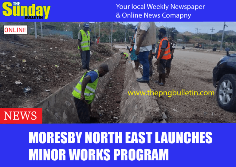 Moresby North East launches Minor Works Program