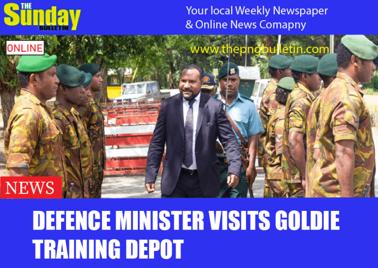 Defence Minister visits Goldie Training Depot