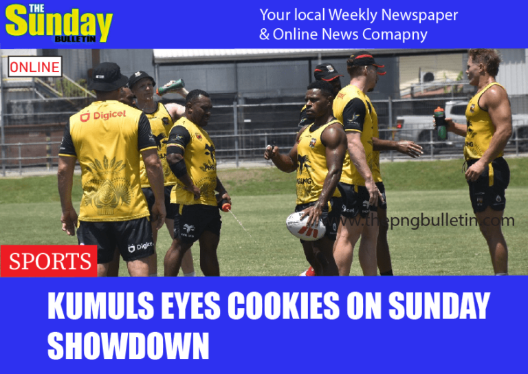 Kumuls eyes Cookies on Sunday Showdown