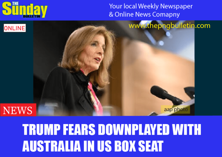 Trump fears downplayed with Australia in US box seat