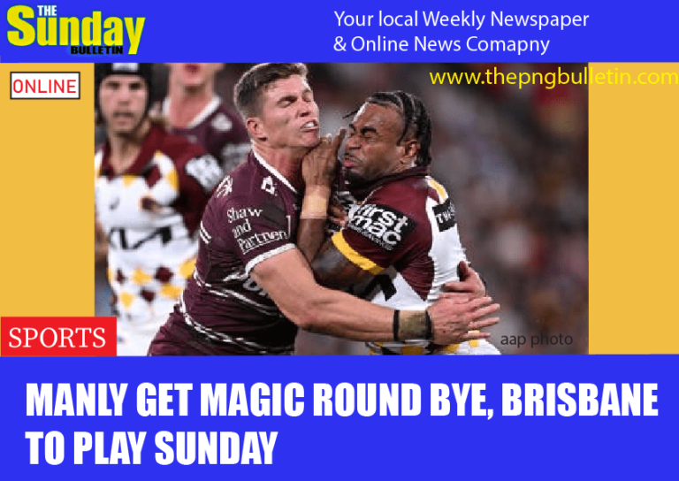 Manly get Magic Round bye, Brisbane to play Sunday