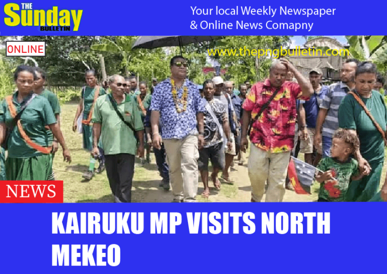 Kairuku MP visits North Mekeo