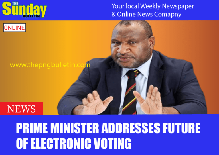 Prime Minister addresses future of electronic voting