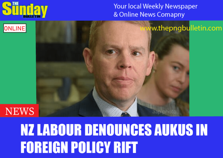 NZ Labour denounces AUKUS in foreign policy rift