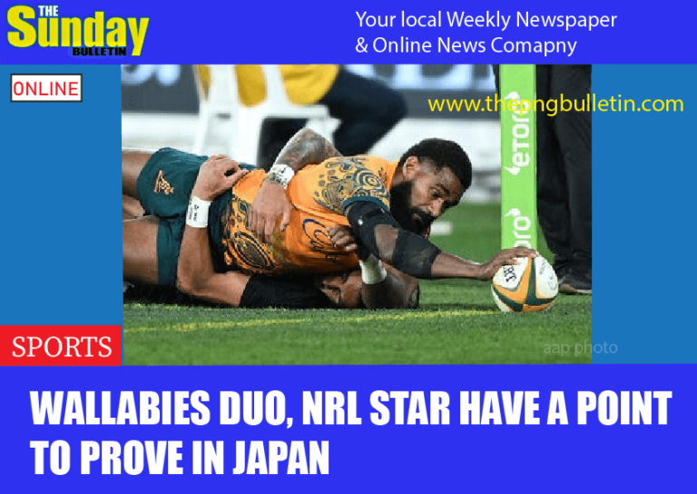 Wallabies duo, NRL star have a point to prove in Japan