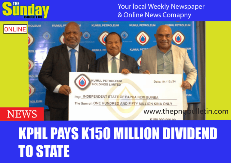 KPHL pays K150 million dividend to State