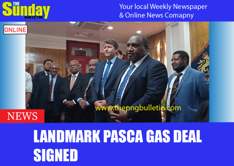 Landmark Pasca Gas deal signed