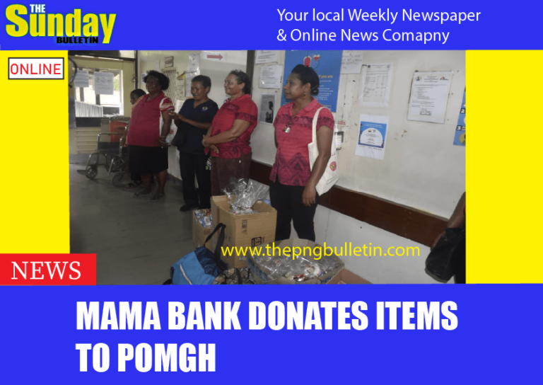 Mama Bank donates items to POMGH