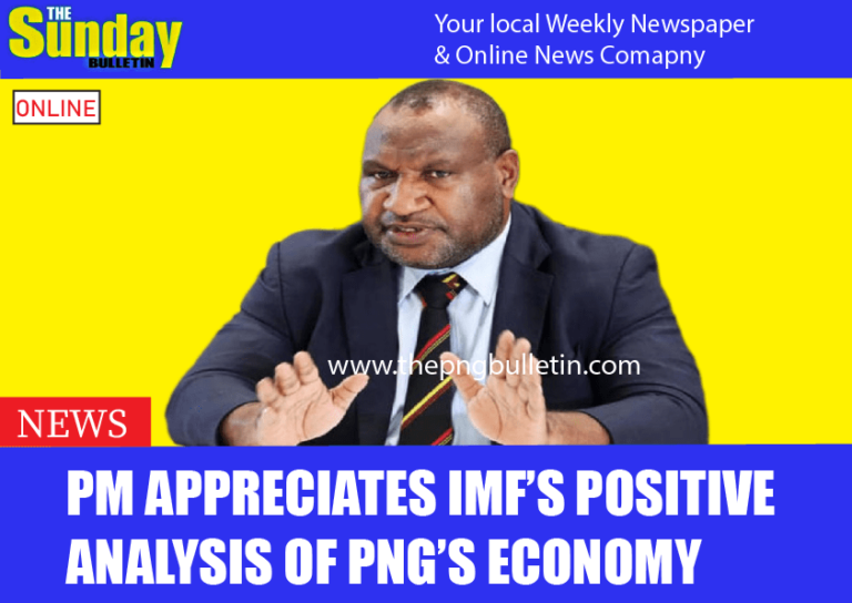 PM appreciates IMF’s positive analysis of PNG’s economy