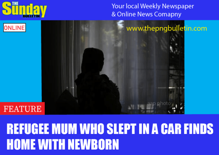 Refugee mum who slept in a car finds home with newborn