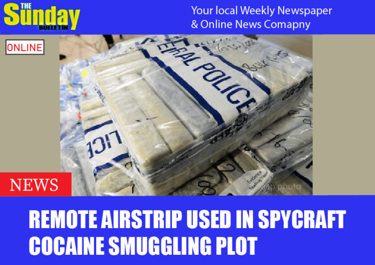 Remote airstrip used in spycraft cocaine smuggling plot