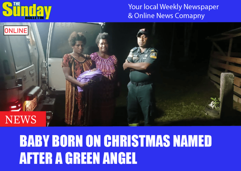 Baby Born on Christmas Named After a Green Angel