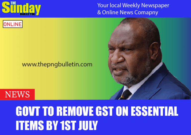 Govt to remove GST on essential items by 1st July